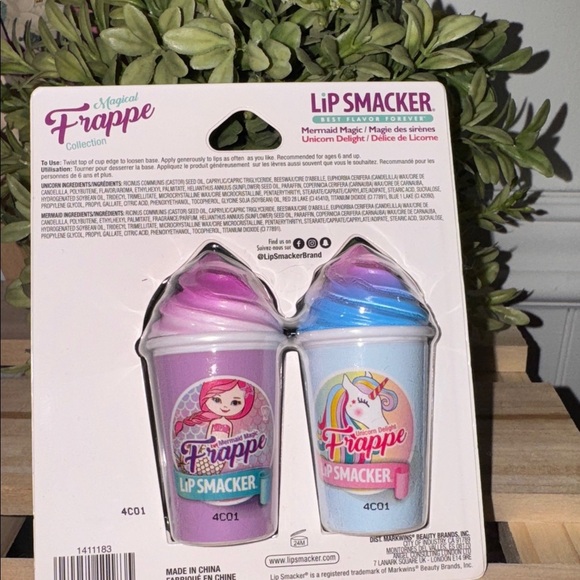 Lip smacker lip balm mermaid magic unicorn delight NEW - Picture 2 of 2